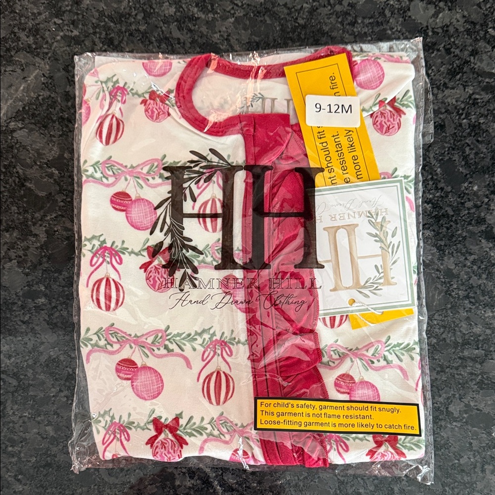 Kids Pajamas - Red and White